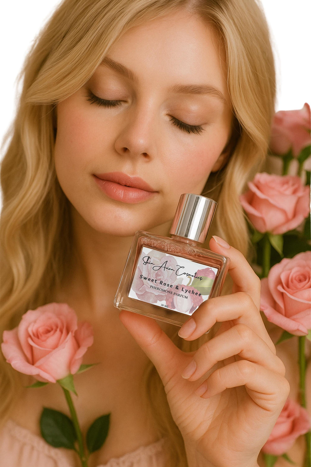 Pheromone Perfume Sweet Rose & Lychee