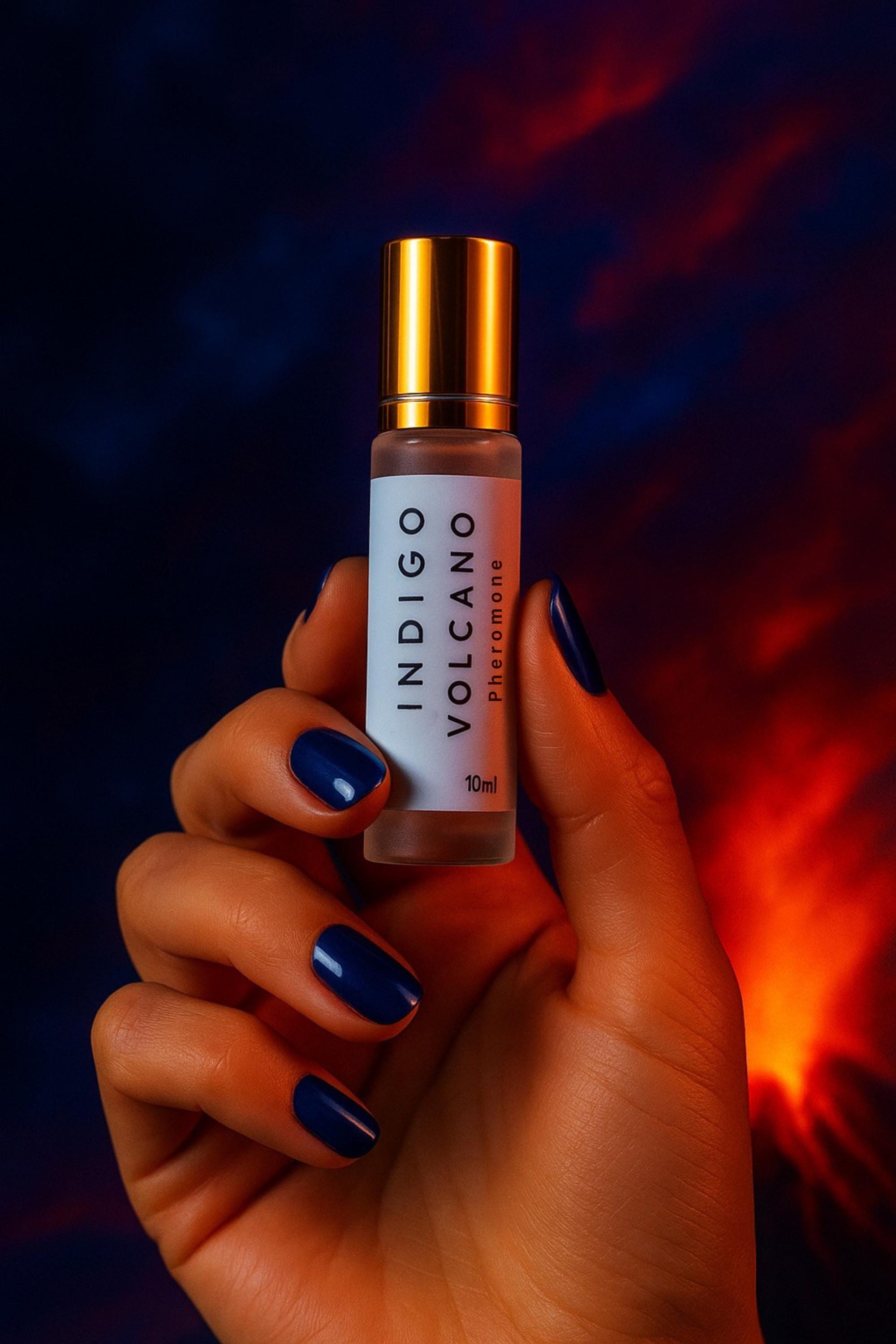 Pheromone Indigo Volcano Roller/Lotion Duo