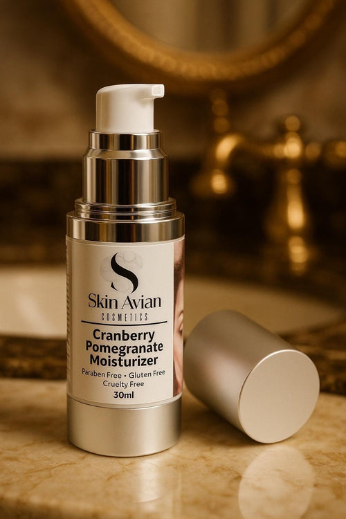 Vegan Face Moisturizer Cranberry Pomegranate