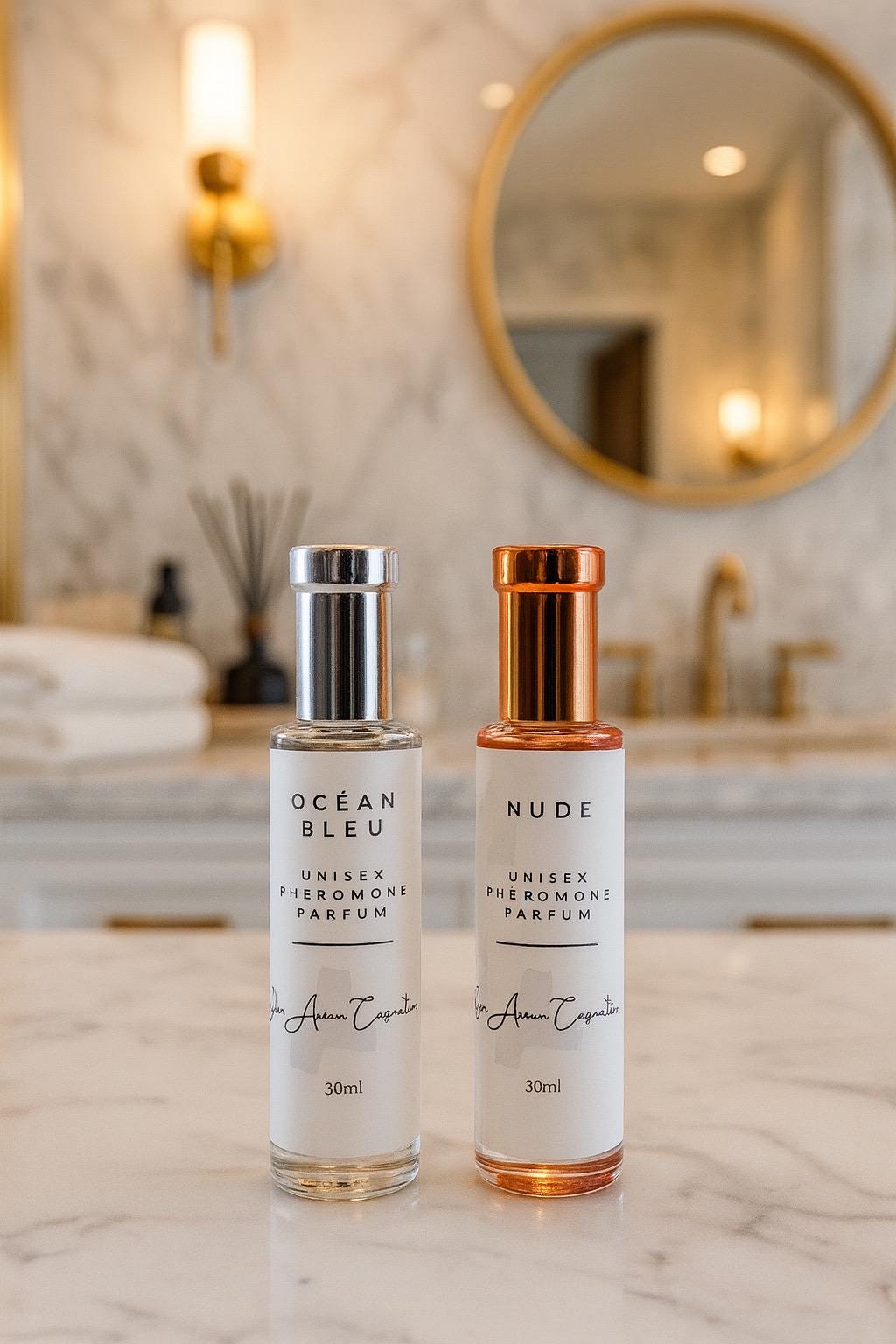 Pheromone Parfum Unisex Nude & Ocean Bleu