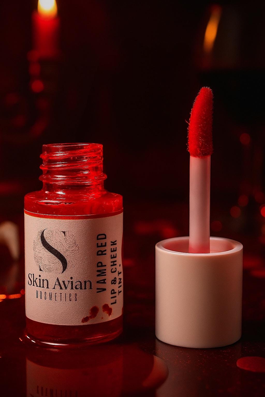Vamp Red Lip & Cheek Tint