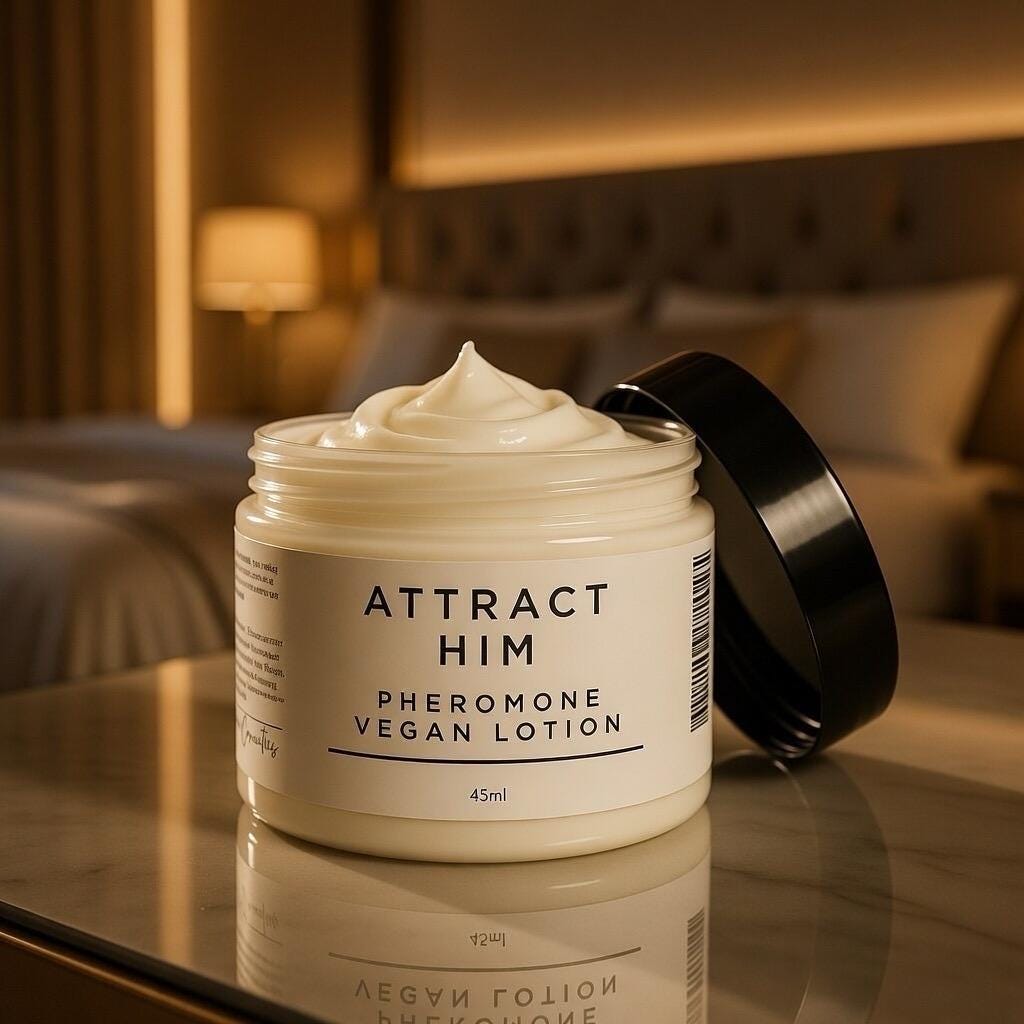 Pheromone Vegan Lotion Him/Her