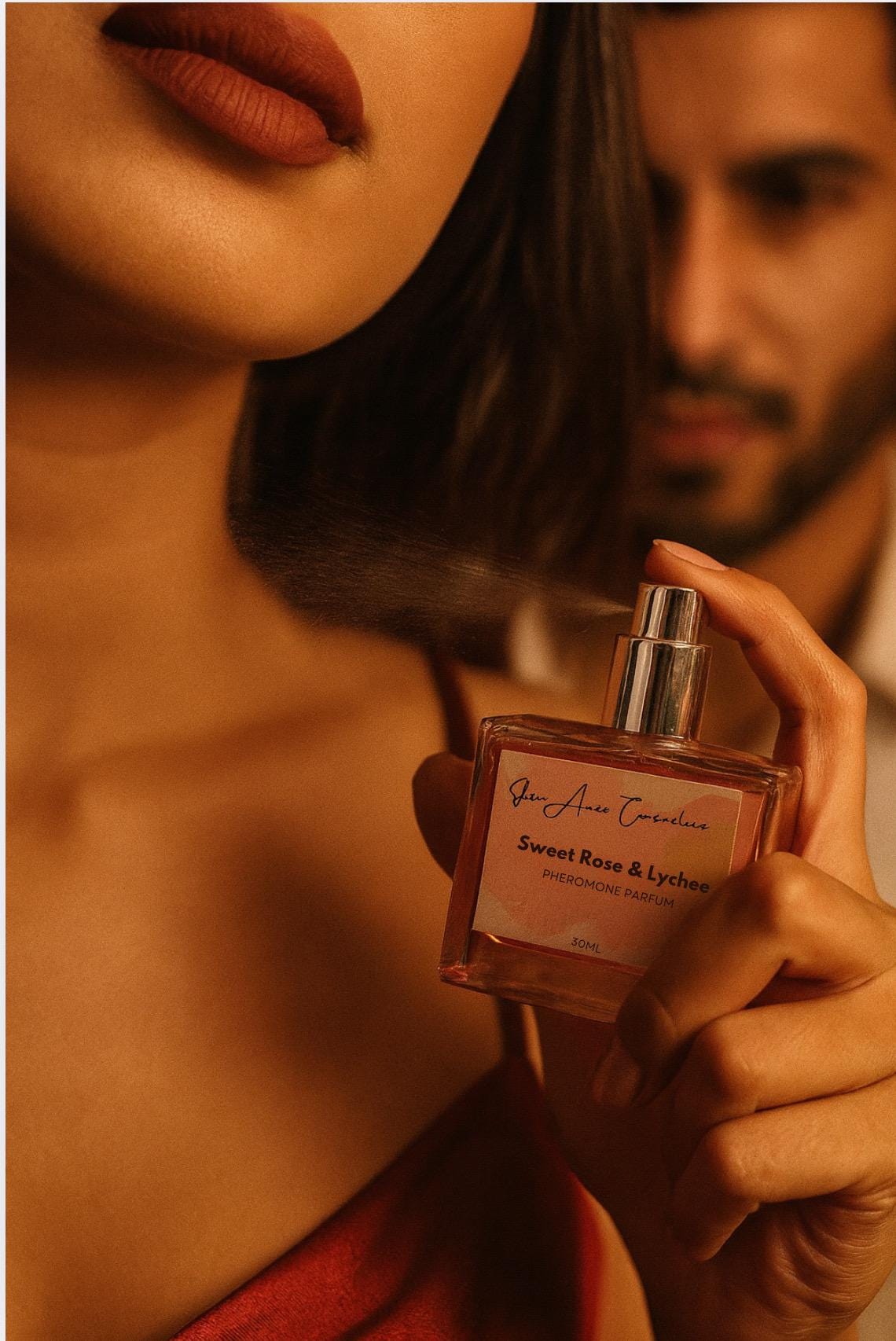 Pheromone Perfume Sweet Rose & Lychee