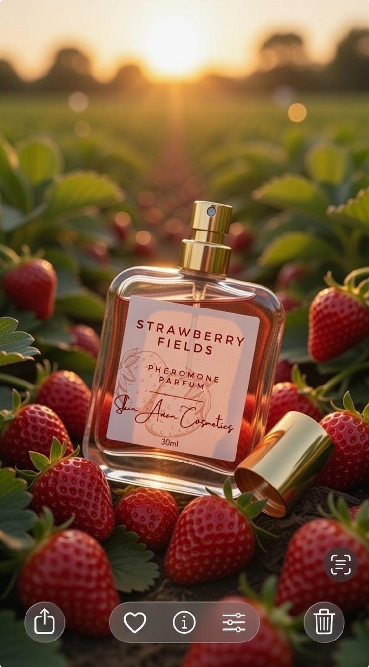 Pheromone Perfume Strawberry Fields