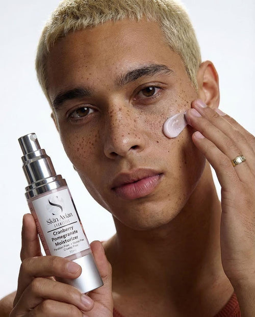 Vegan Face Moisturizer Cranberry Pomegranate