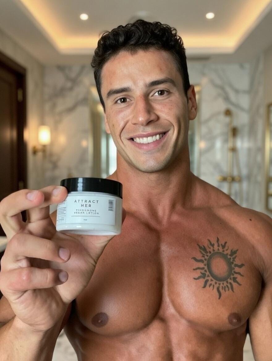 Pheromone Vegan Lotion Him/Her