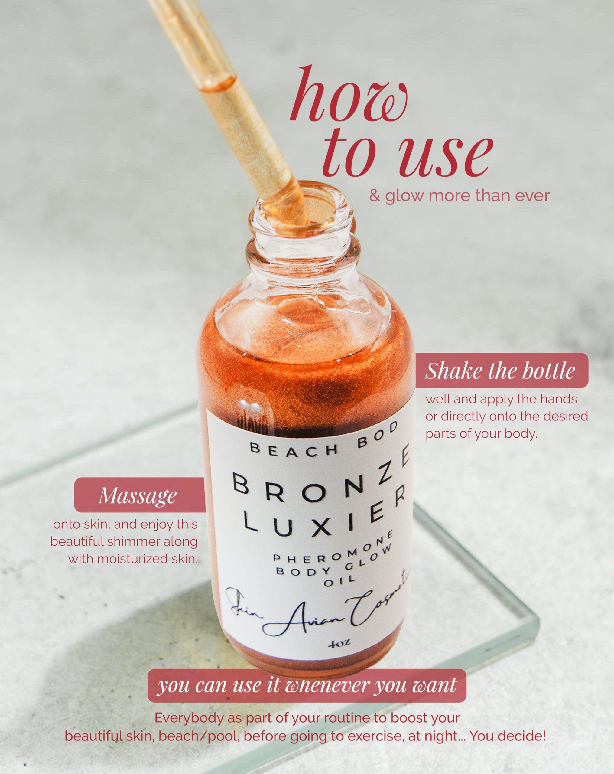 Pheromone Body Glow Oil