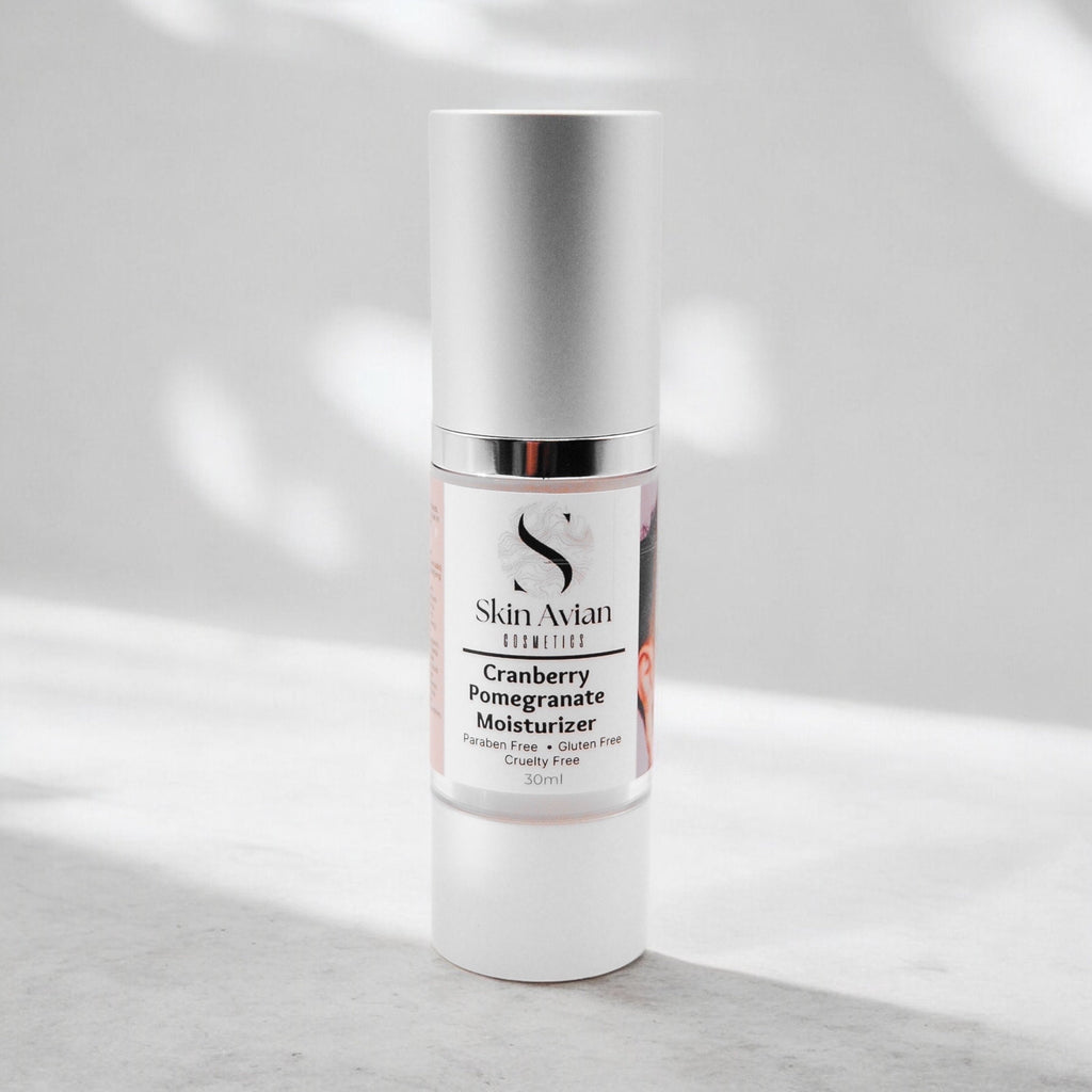 Vegan Face Moisturizer Cranberry Pomegranate