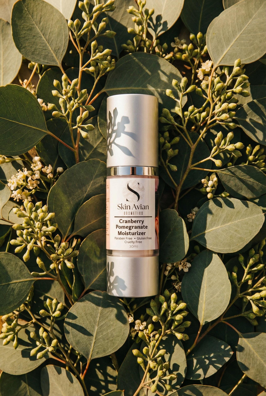 Vegan Face Moisturizer Cranberry Pomegranate