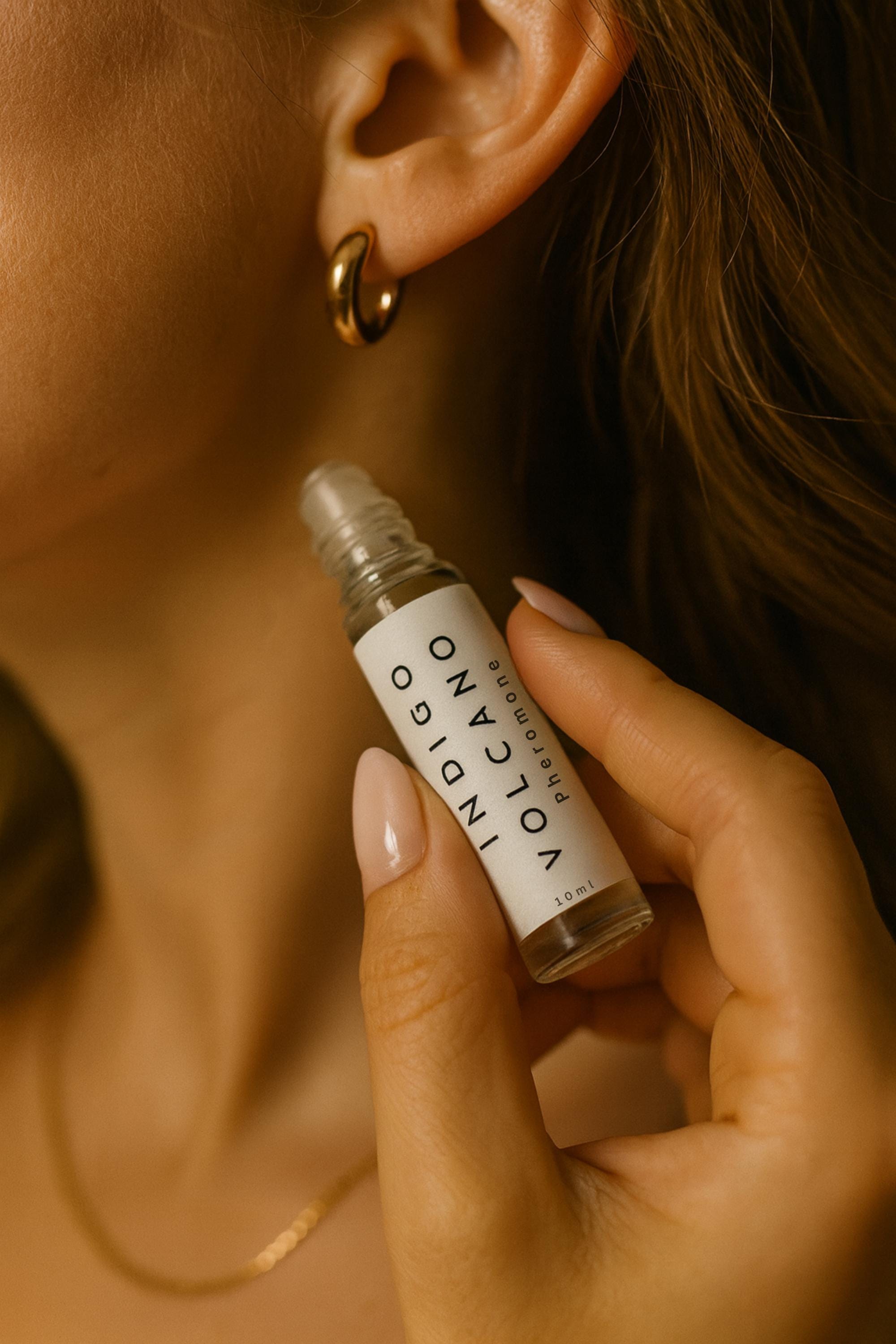 Pheromone Indigo Volcano Roller/Lotion Duo