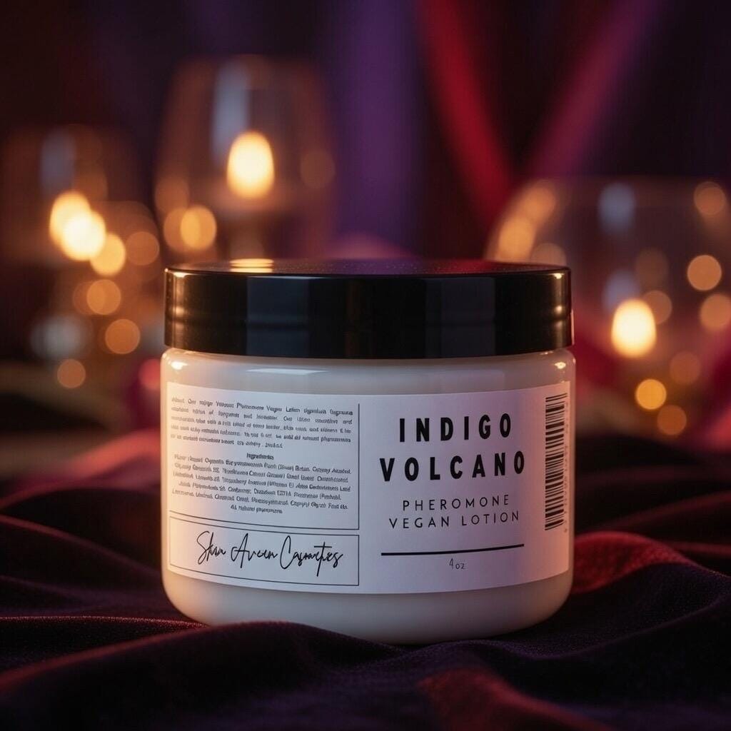 Pheromone Indigo Volcano Roller/Lotion Duo