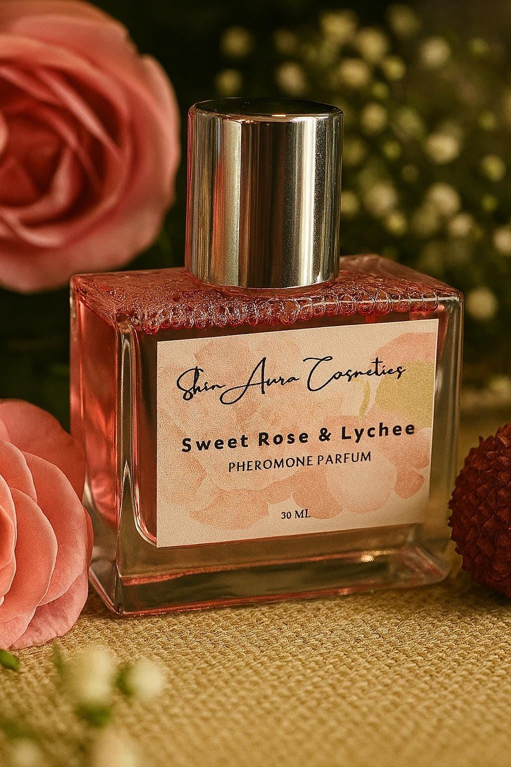 Pheromone Perfume Sweet Rose & Lychee