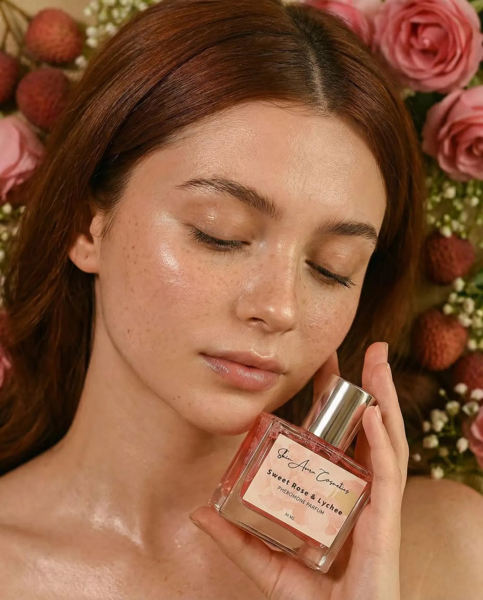 Pheromone Perfume Sweet Rose & Lychee