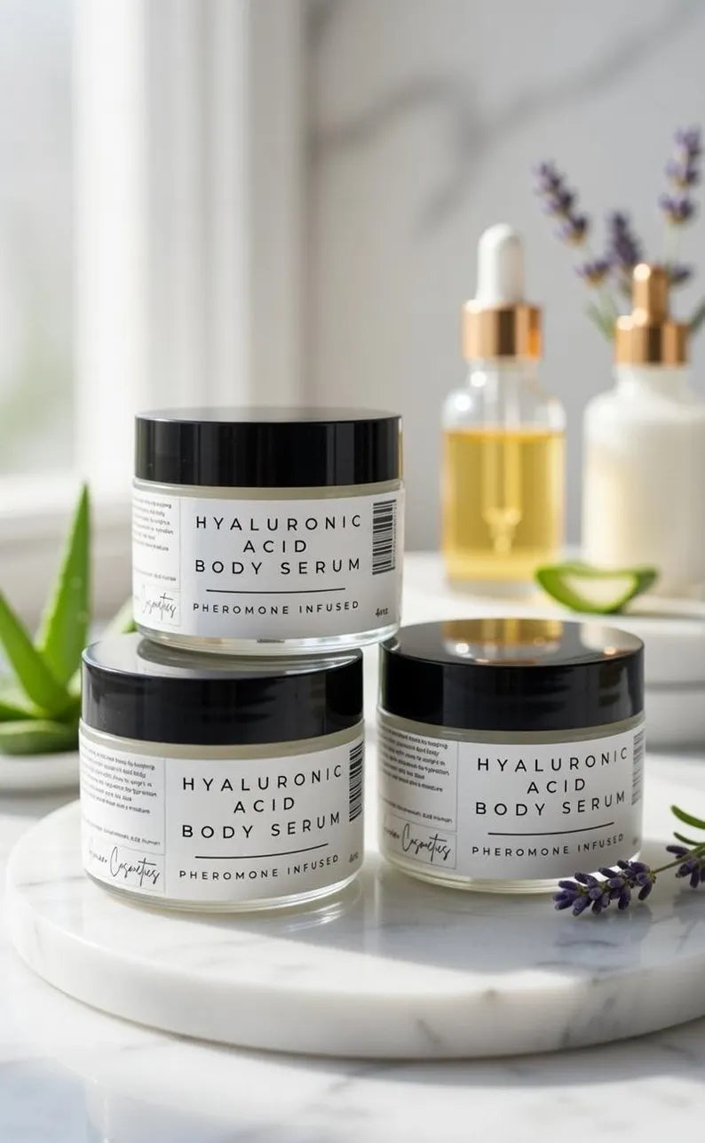 Pheromone Infused Hyaluronic Acid Body Serum
