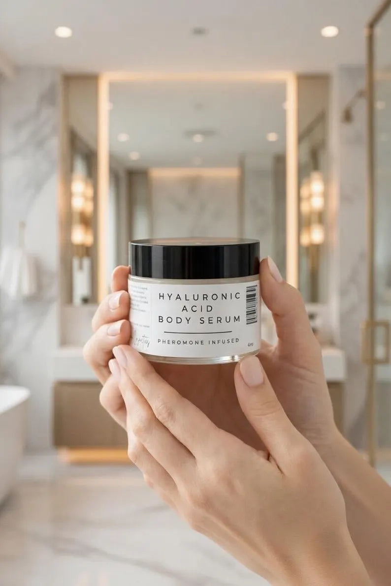 Pheromone Infused Hyaluronic Acid Body Serum